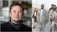 Davido in Qatar: Moment singer's lawyer chilled with billionaire and Twitter boss Elon Musk at the stadium