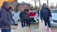 Priceless moment as granddad gifts surprise cars to wife, grandkids as Christmas gift