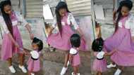 Mother and little daughter go viral after wearing this matching beautiful outfit (photos)
