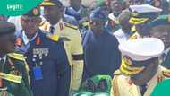 Buhari’s death: Video shows final military parade for former President