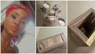 Nigerian lady breaks her piggy bank after saving over N30k only to find N6k, shares photos as she cries out