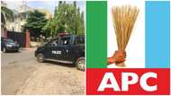 Breaking: DSS, Police take over APC national secretariat in Abuja as Intra-Party crisis deepens