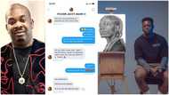 Nigerian man gets N300k on Twitter after he tagged Don Jazzy to his artwork (see their DM conversation)