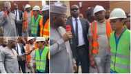 The job done is zero; Governor Yahaya Bello openly chides a Chinese contractor at site in viral video