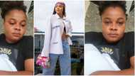 Bimbo Ademoye cries out about workload in video, Nollywood colleagues console her: "The devil works"