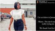 BBNaija reality star Alex Asogwa thankful as she survives car accident