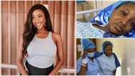 I'm now healing slowly but surely, Nollywood's Ini Dima-Okojie pens touching note after successful fibroid surgery