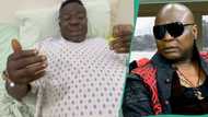 "He is not legless": Mr Ibu's family reacts to report of a 2nd amputation, shares official details