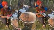 "Work smarter, not harder": Woman innovates, turns amala with machine instead of stick, ladies talk