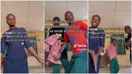 Pretty Nigerian teacher with small stature dances in class, people can't tell her apart from students