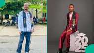 DELSU student who wrote JAMB exam 2 times finally graduates, shares his touching story