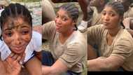 "Can we be friends?" Charming lady with light skin gets dirty during military training, video goes viral