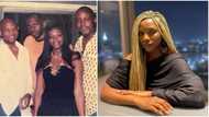 "She's a vampire": Nigerians react as Tony Elumelu shares throwback photo with Genevieve Nnaji