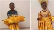 Little fashionista impresses internet users with her stylish transformation video