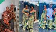 Photos as Nigerian man weds 2 wives on same day, says he has lived together with them for 9 years