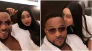 Actor Bolanle Ninalowo and wife hold social media to ransom with sweet video from their hotel room