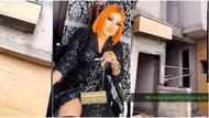 Silent achiever: No noise, something is going on here - Bobrisky shares video of his mansion under construction