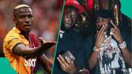 Osimhen shuts down Lagos club, parties with Boniface, other Super Eagles stars