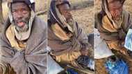 Kind man surprises homeless man with N71k, emotional viral video melt hearts
