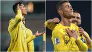 Cristiano Ronaldo: Al Nassr star reacts after scoring on his 1000th club appearance