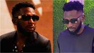 Singer Mr May D cries out for prayers as his leg gets burnt in a house fire, shares photos