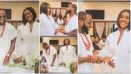 "This is beautiful": Reactions as photos from Davido and Chioma's court wedding emerge, clip goes viral