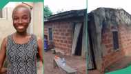 Lady shares video of parcel of land her mother bought N10,000 in 2004 and built small house on