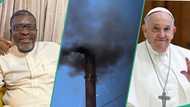 Conclave: Kanayo O Kanayo attacks cardinals over use of black smoke, shares how it affects Africans