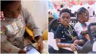 I miss and care for you: Tiwa Savage's son Jamil tells bestie Imade in adorable video, Nigerians react