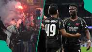 Arsenal and Real Madrid supporters clash in Nigeria after UCL showdown, video