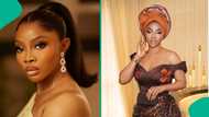 Toke Makinwa responds to heartless troll's comment about her postpartum body in birthday shoot