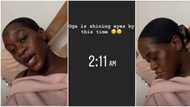 Motherhood na your mate? Nigerians react as comedian Maraji laments over lack of sleep because of baby