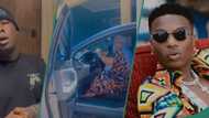 Hypeman God Over Everything buys car for mum from Wizkid’s N20m largesse, she sheds tears in clip