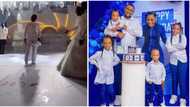 Chacha Eke's hubby shares Pastor Enenche's 'legwork' video as inspiration for his daughter's wedding