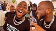 "This video dey give me joy": Davido's bestie Cubana Chiefpriest shares video of singer happily grooving