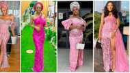 The pink side of life: 10 fashionistas command attention in gorgeous asoebi styles