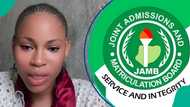 Young lady checks her 2026 UTME result days after writing JAMB exam, bursts into tears