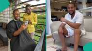 Alexx Ekubo: Barber who cut actor's hair mourns him, updates profile with rare photo with actor