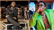 "Small yansh dey shake": Wizkid reacts as Burna Boy replies his post about making money others can't touch