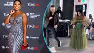 Berla Mundi teaches Grammy president how to dance Azonto, fans shower her with praise