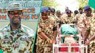 Breaking: Emotional photos emerge as Nigerian Army buries general, others killed in Borno attack
