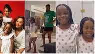 "The love of my life": Ebuka's wife celebrates him on his birthday, shares video as he dances with their girls