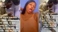 "Eating my food after abandoning me": Lady shares video of father who squandered all his money on 'strange' women