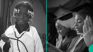 Lady who dreamt of becoming doctor since childhood marks 2 years of achieving her dream
