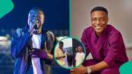 Gospel singer Bidemi Olaoba gifts lucky young man N500k at OAU, BBO performs, videos trend