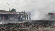 Massive inferno takes over popular Abuja market for 4th time