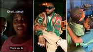 "I trained my 6 kids with money from moi-moi": Mother of girl Davido gave 2m says, showers him prayers in clip