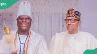 Why I visited Buhari in Daura, Ooni of Ife speaks after meeting ex-president