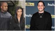 Pete Davidson tells Kanye West he's in bed with Kim Kardashian in leaked text messages