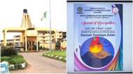 Students body gives award to department's "first lady" for her "wifely support", Nigerians react